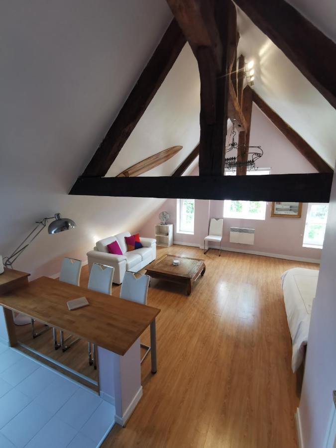 Les Bois Flottes Lägenhet Honfleur Exteriör bild