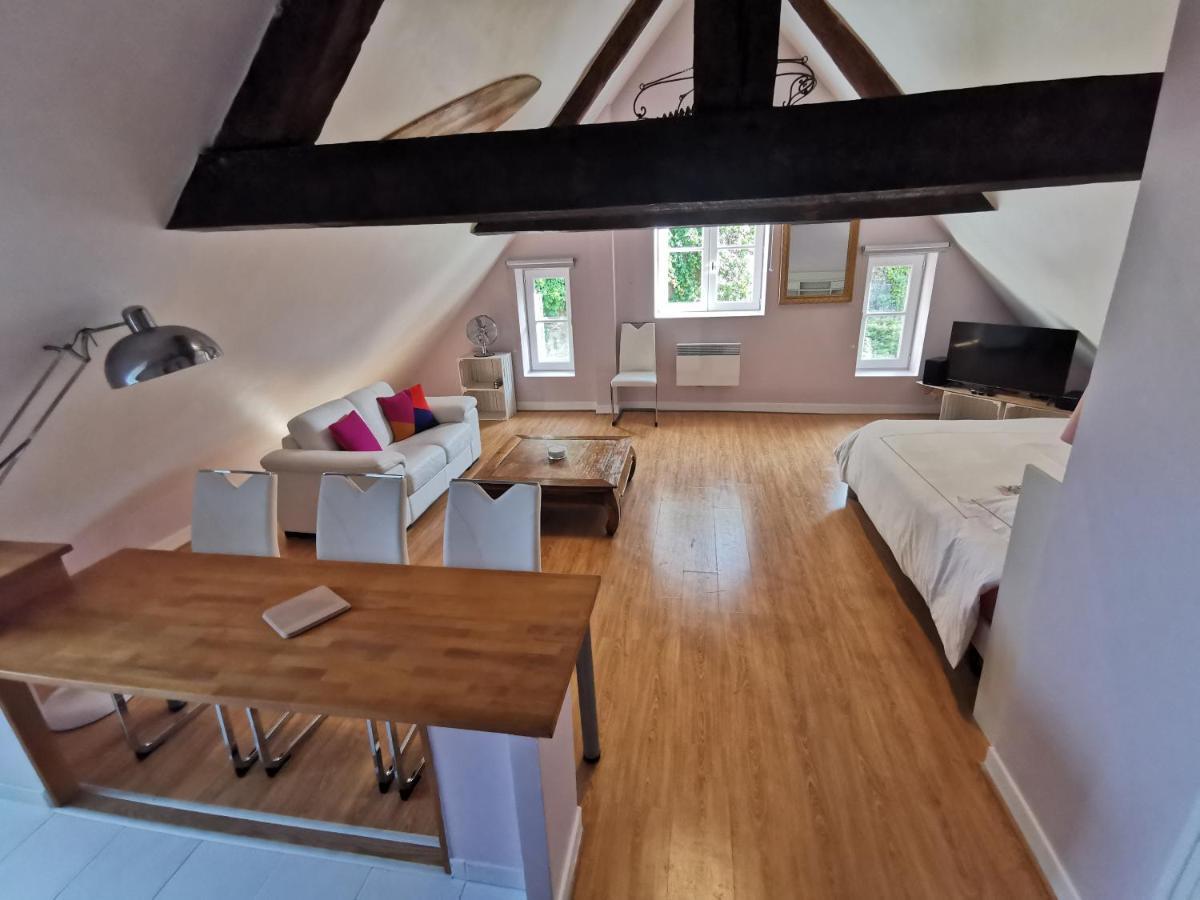 Les Bois Flottes Lägenhet Honfleur Exteriör bild