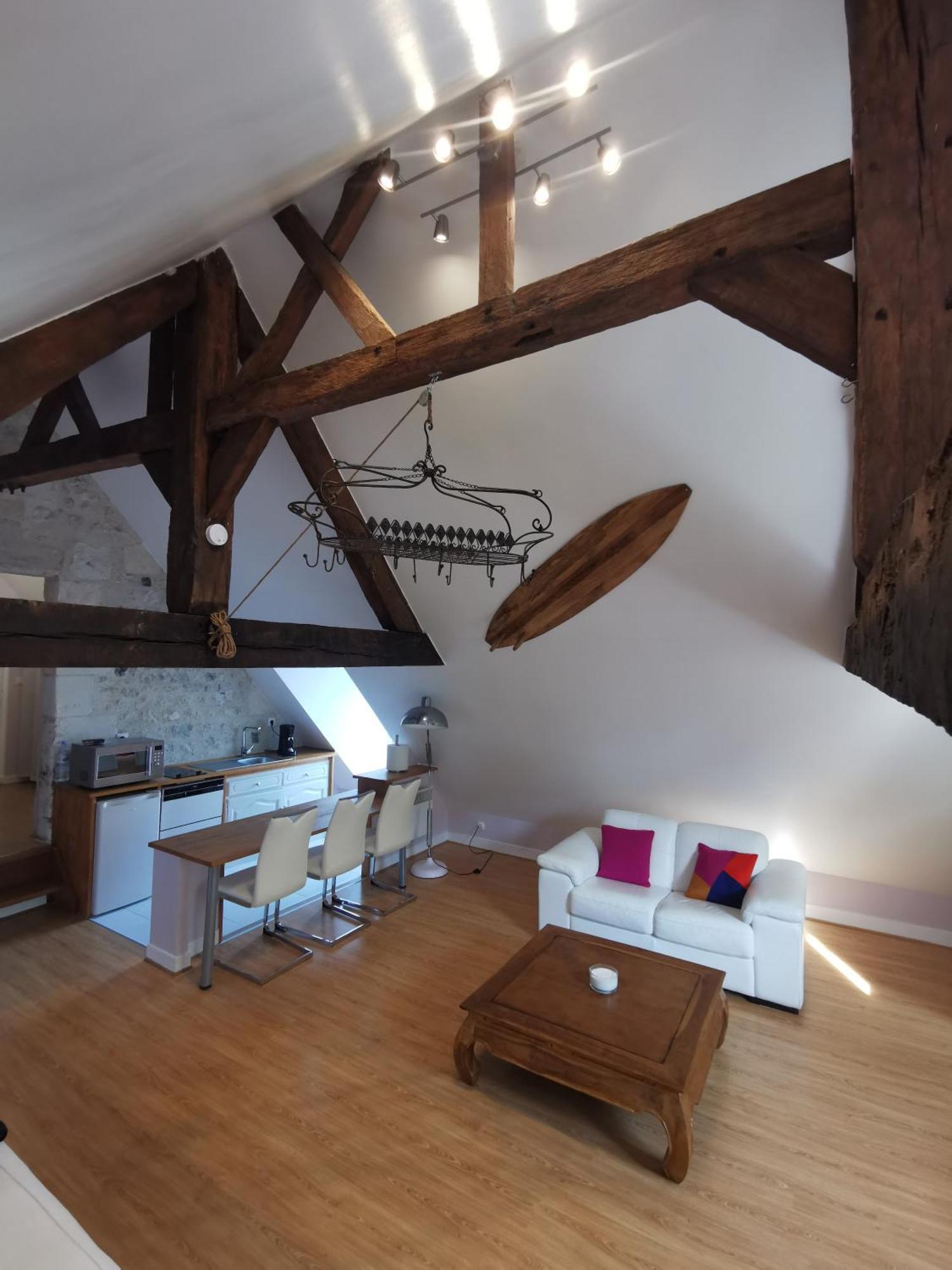 Les Bois Flottes Lägenhet Honfleur Exteriör bild